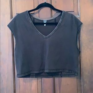 Cropped free people top